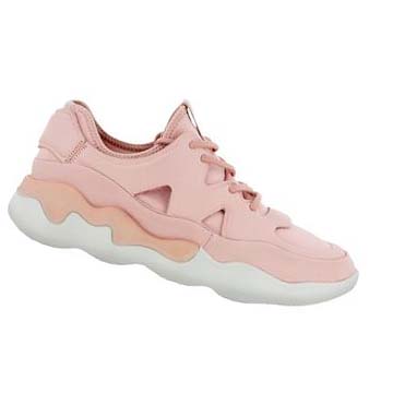 Baskets Ecco Elo Athlétiques Femme Rose | FR 218EBC